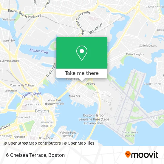 6 Chelsea Terrace map