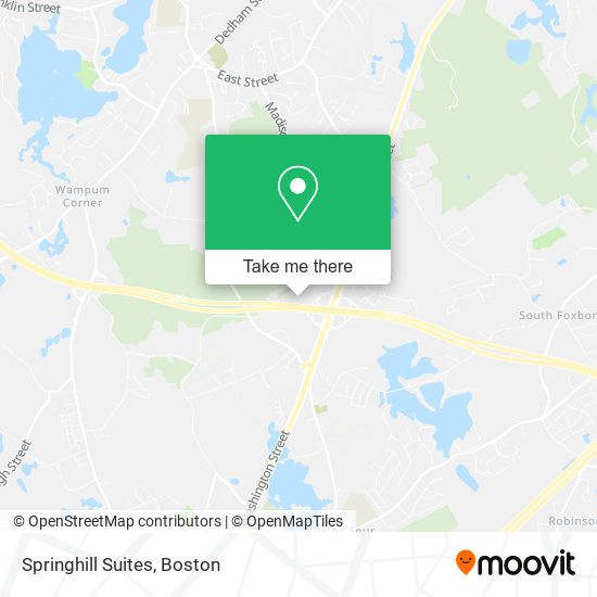 Mapa de Springhill Suites