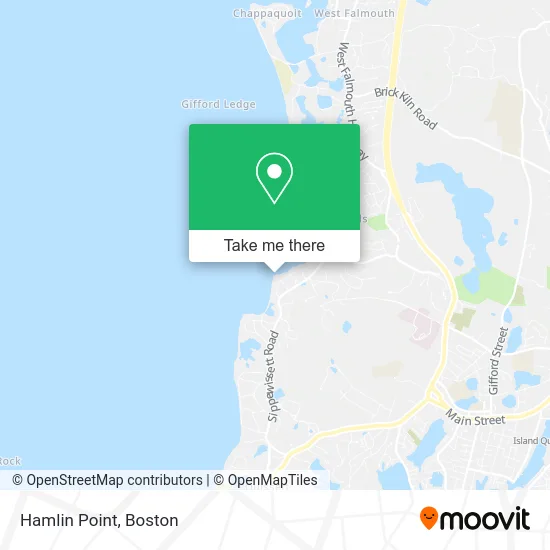 Hamlin Point map