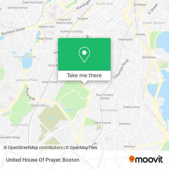 Mapa de United House Of Prayer