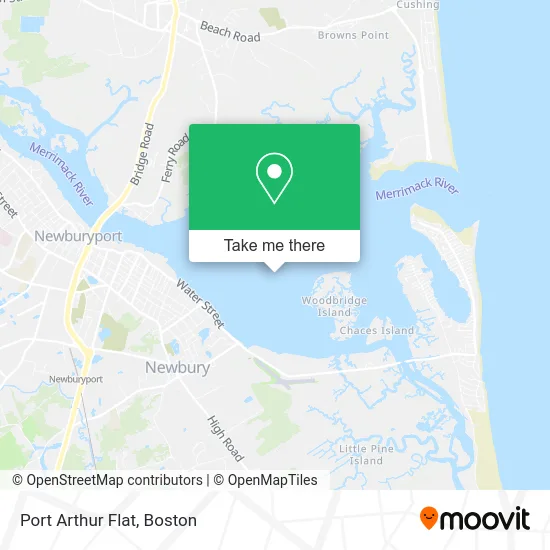 Port Arthur Flat map