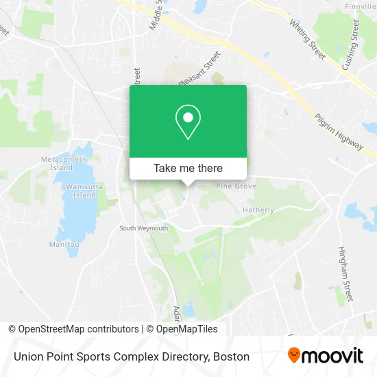 Union Point Sports Complex Directory map
