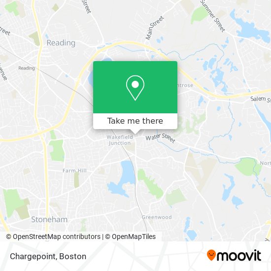 Mapa de Chargepoint