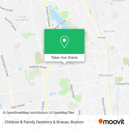 Children & Family Dentistry & Braces map