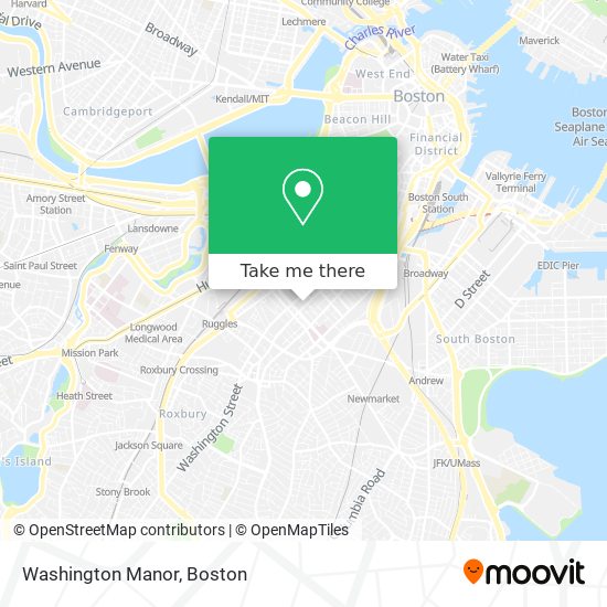 Mapa de Washington Manor