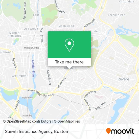 Mapa de Sanviti Insurance Agency