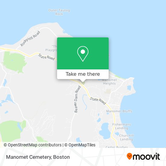 Mapa de Manomet Cemetery