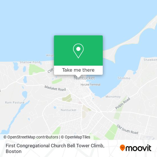 First Congregational Church Bell Tower Climb map