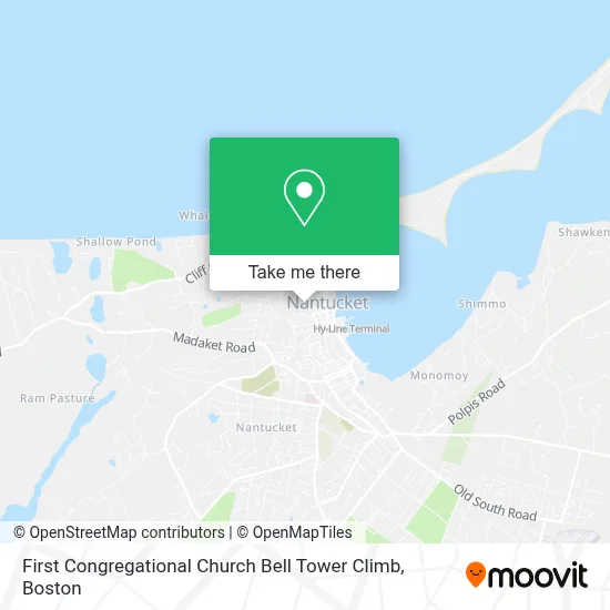 First Congregational Church Bell Tower Climb map
