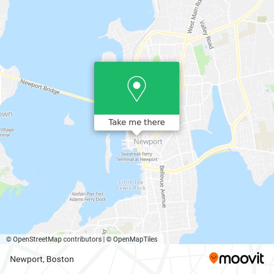 Mapa de Newport