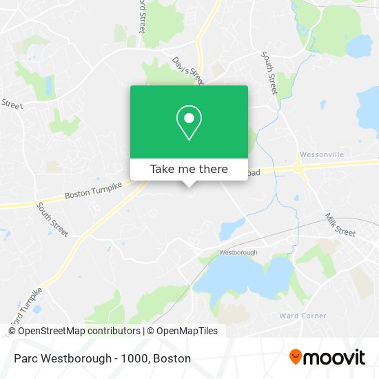 Mapa de Parc Westborough - 1000
