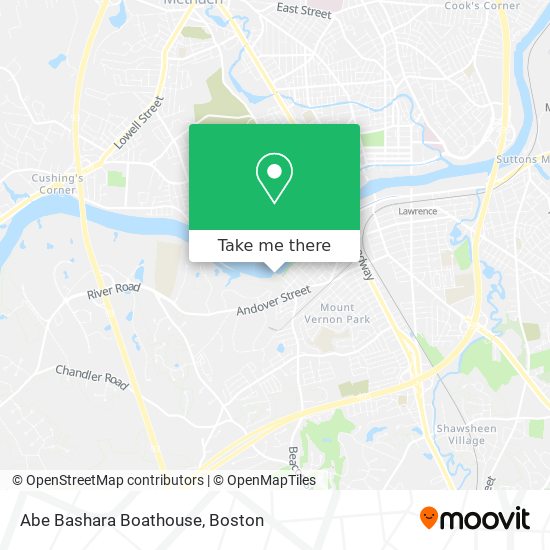 Abe Bashara Boathouse map
