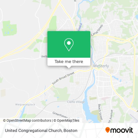United Congregational Church map