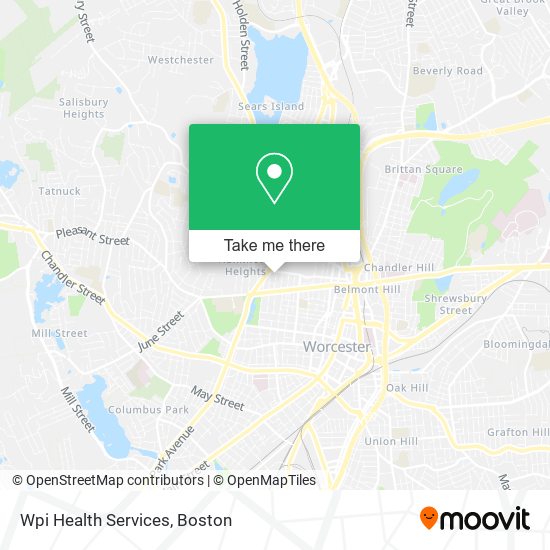 Wpi Health Services map