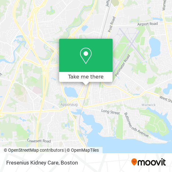 Fresenius Kidney Care map