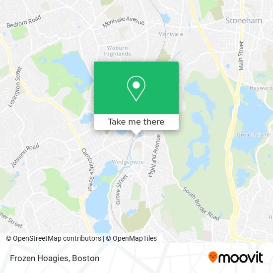 Frozen Hoagies map