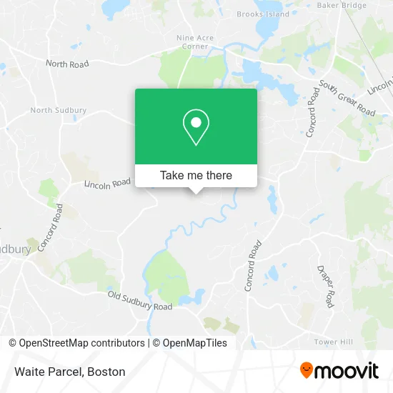 Waite Parcel map