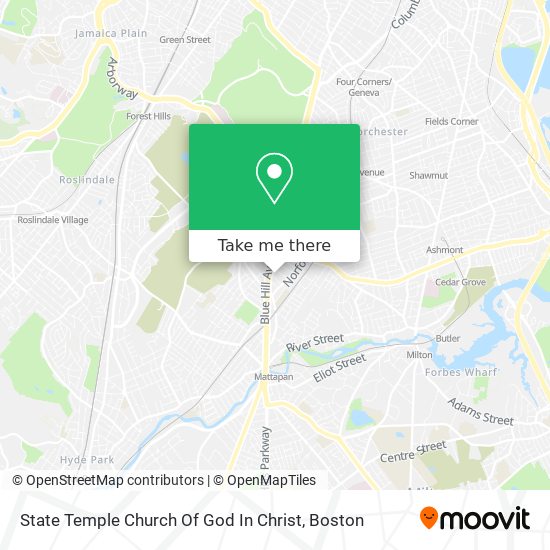 Mapa de State Temple Church Of God In Christ