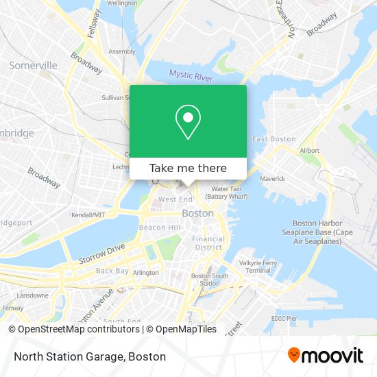 Mapa de North Station Garage