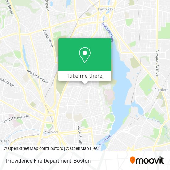 Mapa de Providence Fire Department