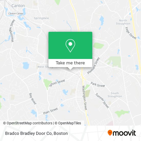 Mapa de Bradco Bradley Door Co