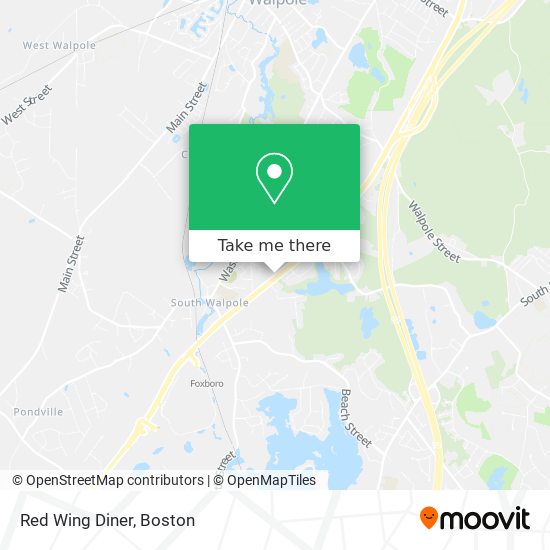 Mapa de Red Wing Diner