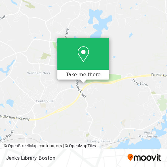 Jenks Library map