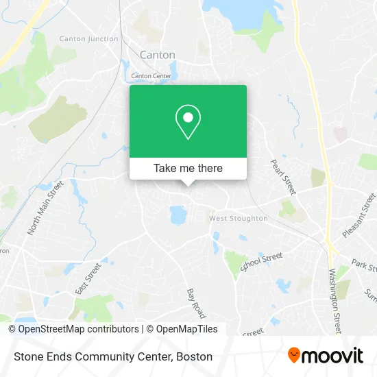 Stone Ends Community Center map