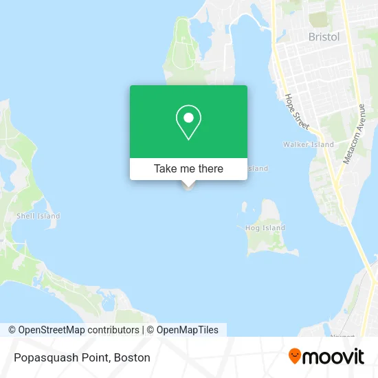 Popasquash Point map