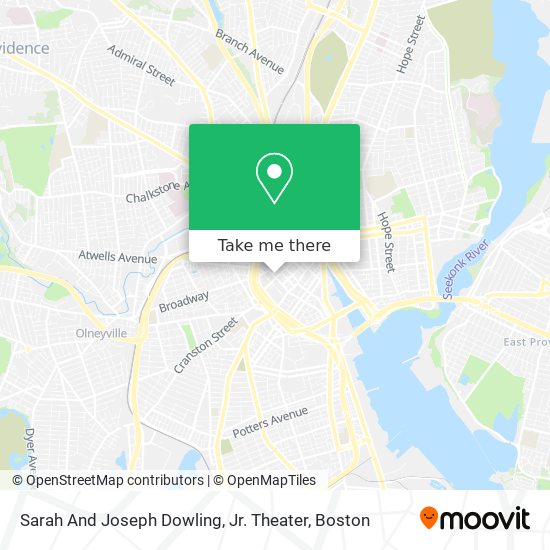 Mapa de Sarah And Joseph Dowling, Jr. Theater