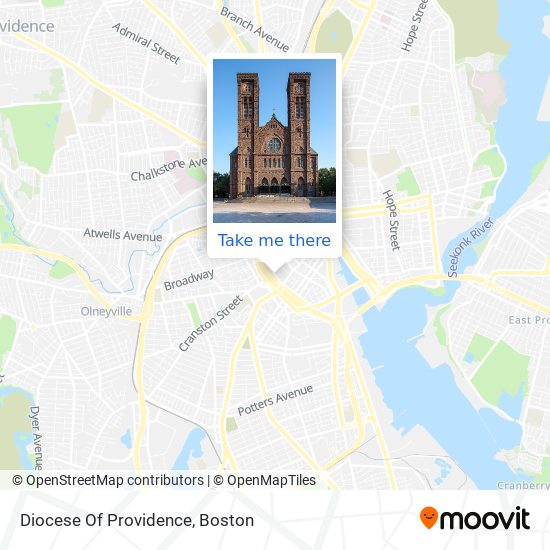Diocese Of Providence map
