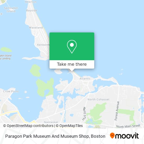 Paragon Park Museum And Museum Shop map