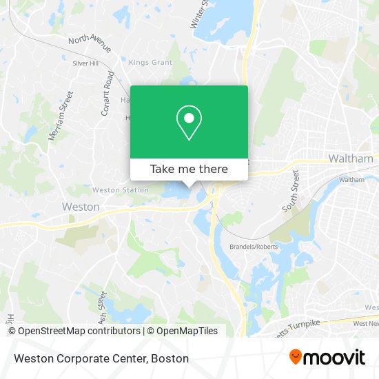 Weston Corporate Center map