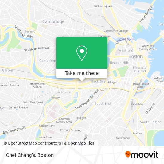 Chef Chang's map