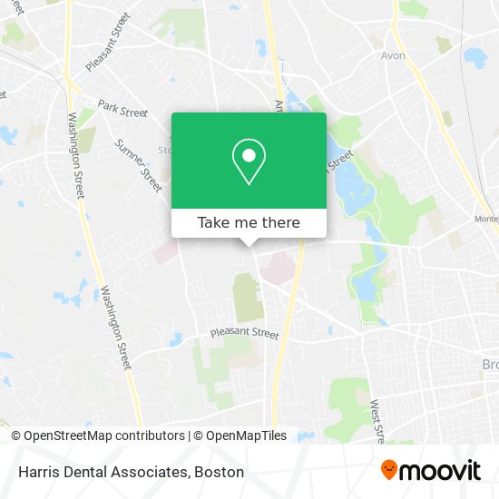 Harris Dental Associates map