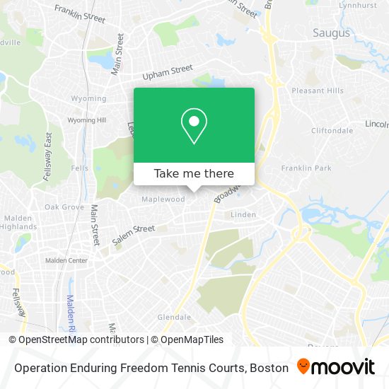 Mapa de Operation Enduring Freedom Tennis Courts