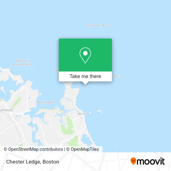 Chester Ledge map