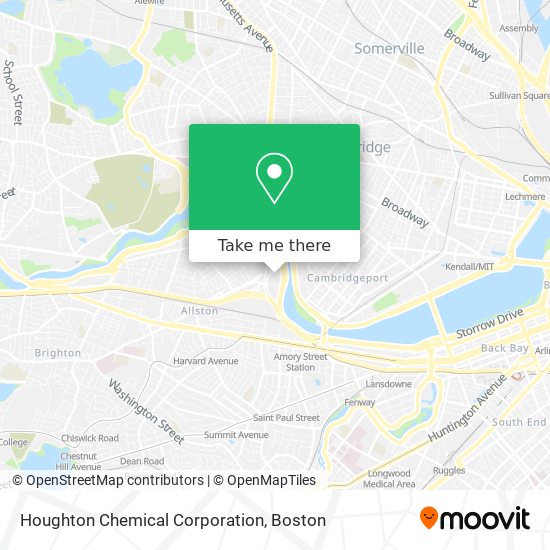 Houghton Chemical Corporation map