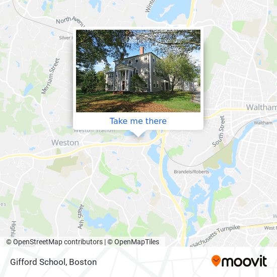 Gifford School map