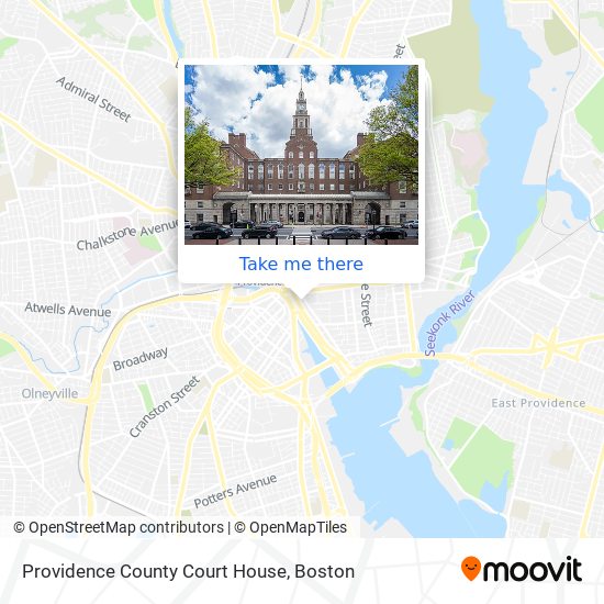 Mapa de Providence County Court House