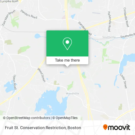 Fruit St. Conservation Restriction map