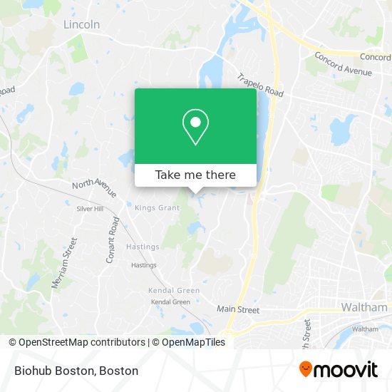 Biohub Boston map