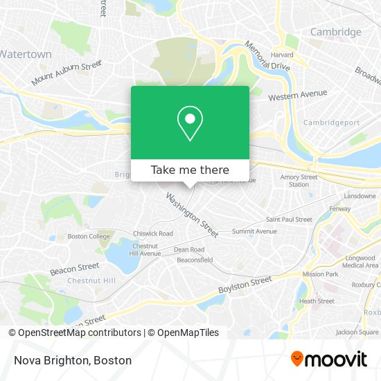 Mapa de Nova Brighton