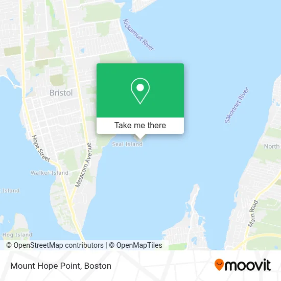 Mount Hope Point map