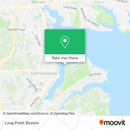 Long Point map