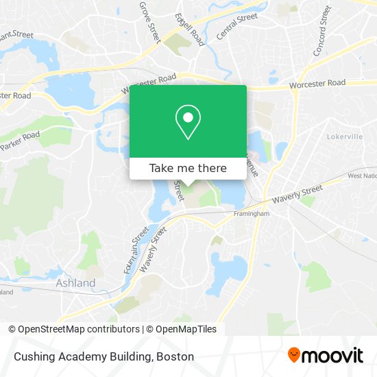 Cushing Academy Building map