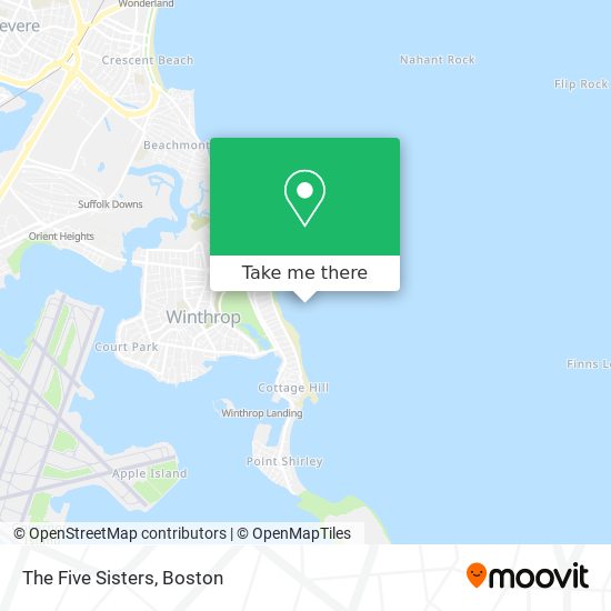 Mapa de The Five Sisters