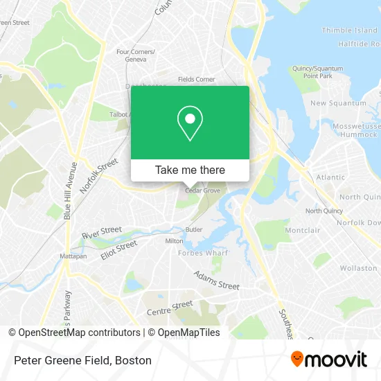 Peter Greene Field map