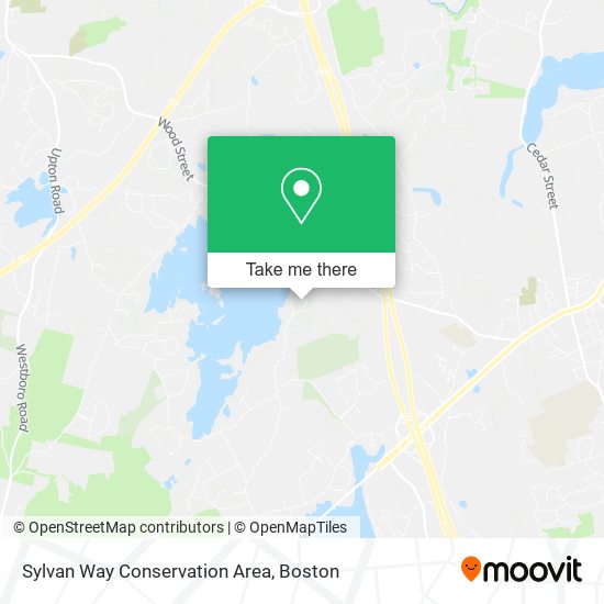Mapa de Sylvan Way Conservation Area