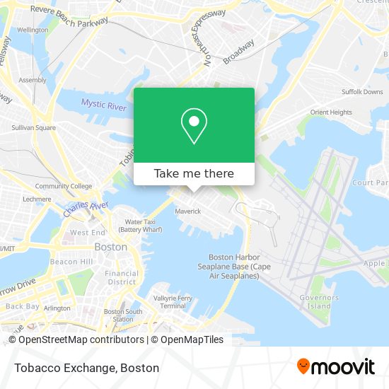 Tobacco Exchange map